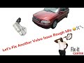 2000 Volvo V40 1.9L Idle Air Control Valve / Rough Idle P0505 P0509