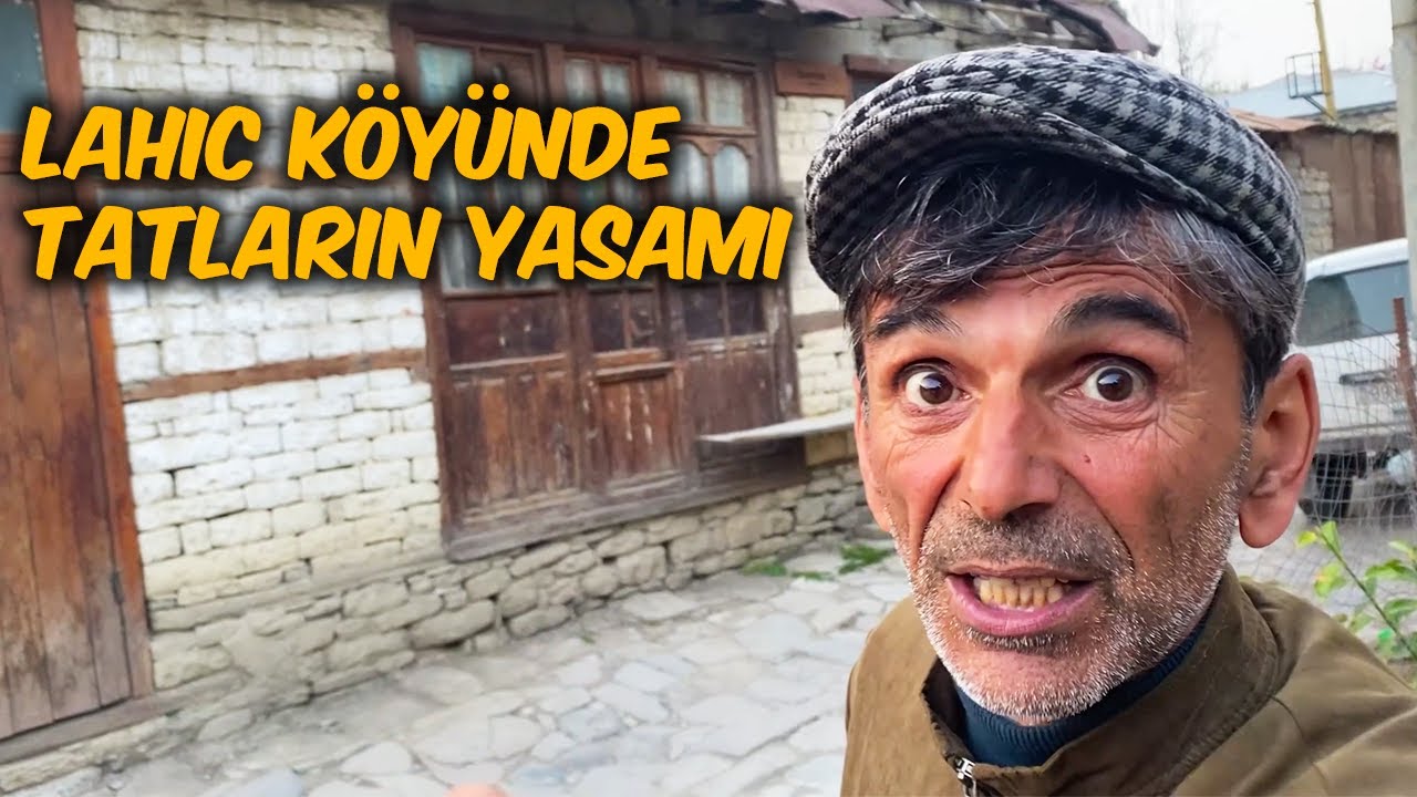 Azerbaycan'da LAHİÇ kasabasında yaşayan TAT halkı. İlginç Pazarı ve Sanatkar TAT Halkı