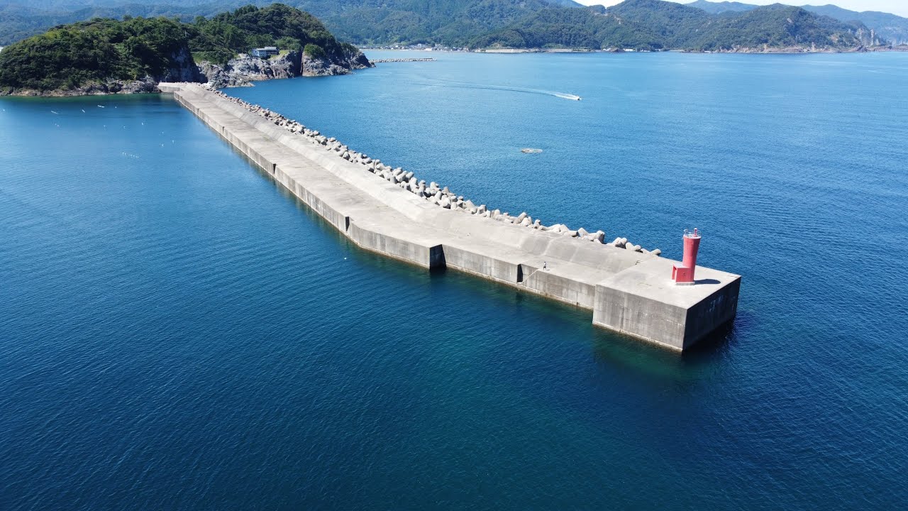 香住東港/兵庫県美方郡【空撮】