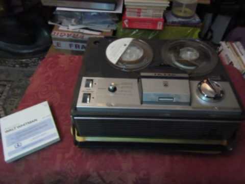 Walt Whitman - Whoever You Are Holding Me - Dan O'herlihy - Rare Reel to Reel Tape -  1st video