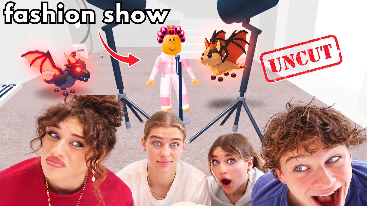 Trading For Mega Pets & A HUGE Adopt Me Fashion Show! (Roblox)