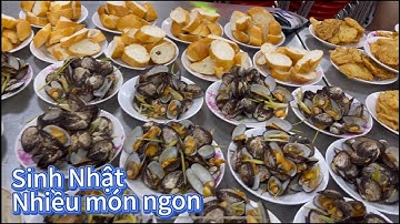 Quán cơm 60 món || Tiệc sinh nhật với nhiều món ngon 😃😃😃