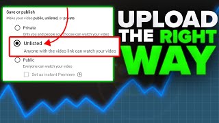 How To *CORRECTLY* Upload a Video on YouTube To Get More Views in 2026 (Best Settings)