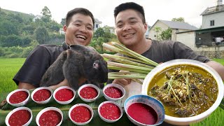 Tiết Canh Thỏ, Pịa Thỏ, Thỏ Hấp Muối Món Ăn Này Ngon Qúa - Nhịp Sống Tây Bắc