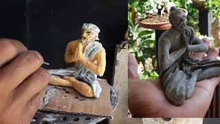 Pembuatan Patung untuk bonsai.. Tanpa Harus beli'..#AksesorisBonsai