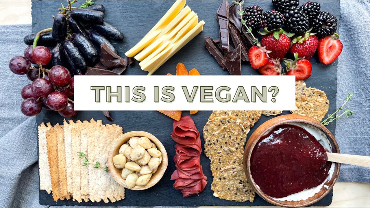 Simple Vegan Charcuterie Board