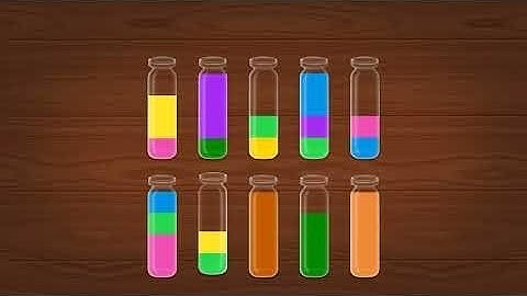 Sort em all #games #gameoffline #waterpuzzle