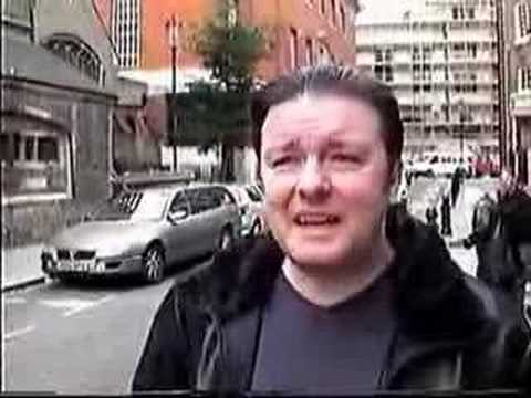 Ricky Gervais The Fight 2002 part 1 - YouTube