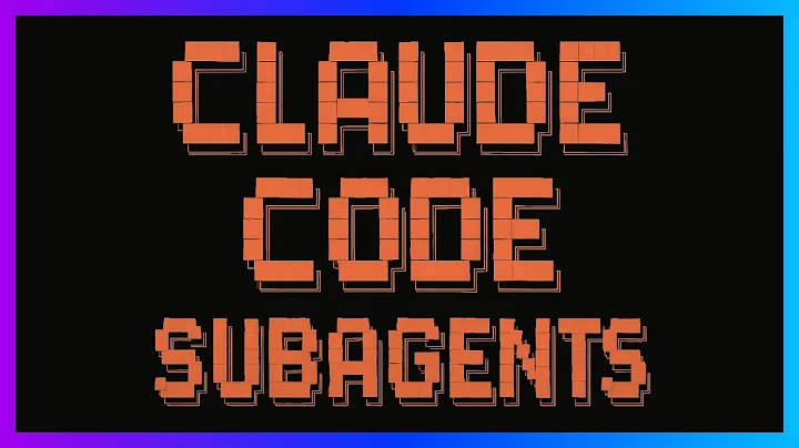 Claude Code NEW Sub Agents in 7 Minutes