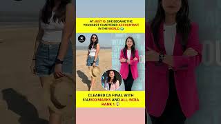 World's Youngest CA at 19 Her Success Story is INSANE