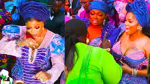 Watch How Iyabo Ojo, Eniola Ajao,Funke Akindele & Kemi Korede Steal the Show at Kamo State’s Wedding