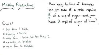 Another Prediction - Visualizing Algebra