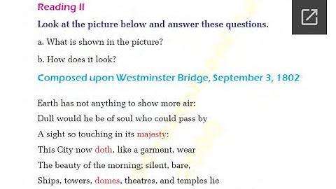 class 10 english subject unit 12/reading ii/grammar ii/spiking ii/spiking ii all exercise solved