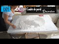 😱 Diy cuadro  grande con textura o relieve  Te muestro paso a paso como hice este cuadro  XL