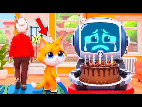 Nobody Came To SPARKY'S BIRTDAY PARTY In I Am Cat!