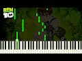 ALL Ben 10 Theme Songs On Piano Mp3 Song