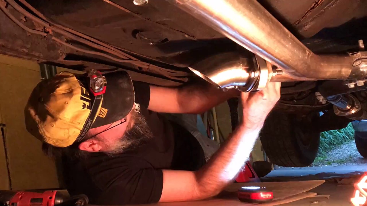 Time Lapse Install of Exhaust Cutouts on 1967 Pontiac GTO part 2 YouTube