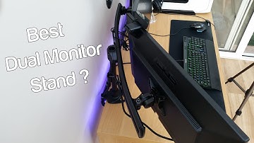 NovaTech V2 27inch Dual Monitor Setup, Best dual monitor stand? ROG Swift