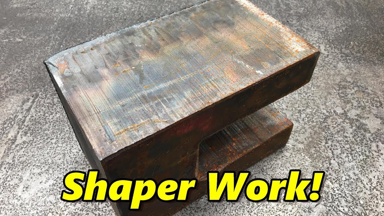 Shaping a Hydraulic Rod Clevis Part 1 - YouTube