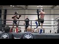 The atmosphere is centered on the tradition and discipline of Muay Thai