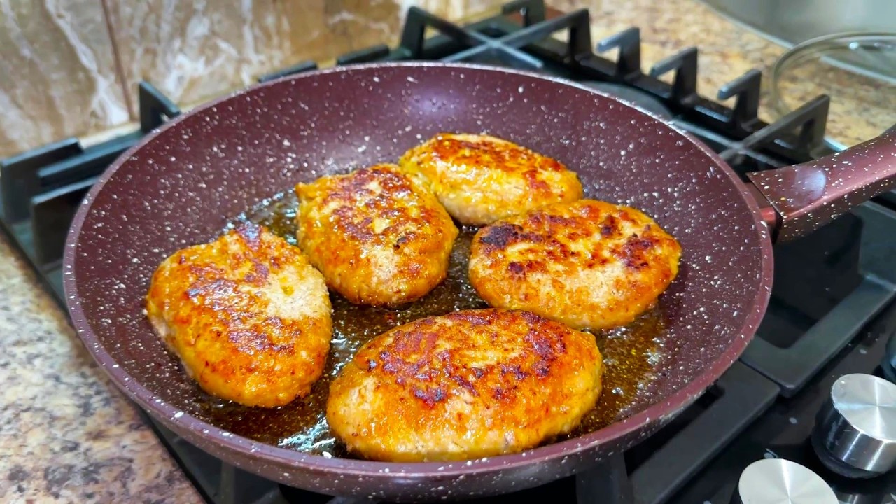 Сочные, Нежные Куриные Котлеты! Как ВКУСНО и ПРАВИЛЬНО приготовить Котлеты!