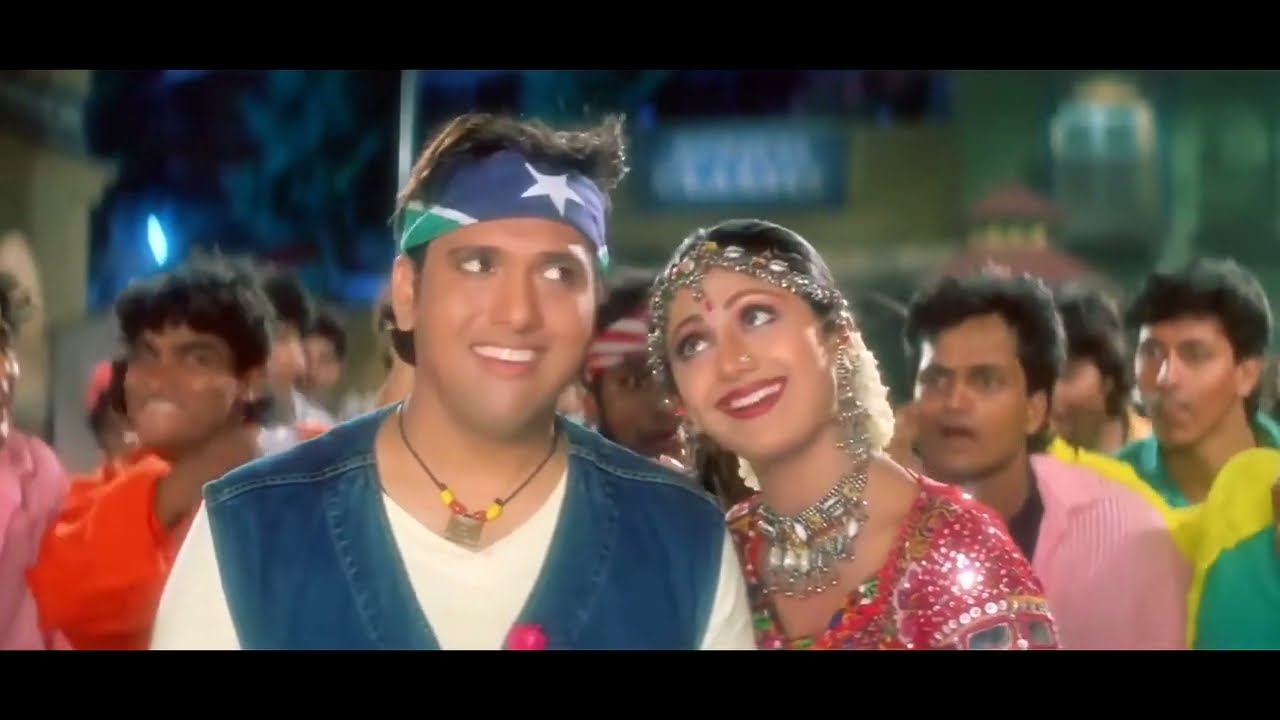 Hai Nazuk Nazuk Halki Phulki Chingari   Pardesi Babu 1998   Govinda Shilpa Shetty 1088p Video