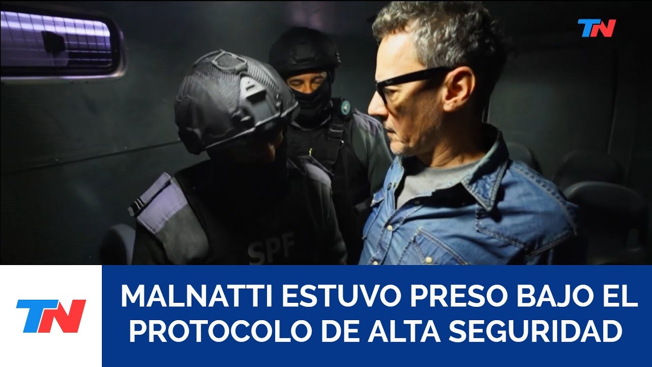 Daniel Malnatti vivió la experiencia de estar preso 24 horas como un recluso de máxima seguridad