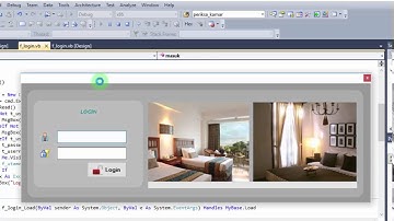 PART3 MEMBUAT APLIKASI HOTEL DENGAN VB.NET + DATABASE MYSQL – MEMBUAT FORM UTAMA