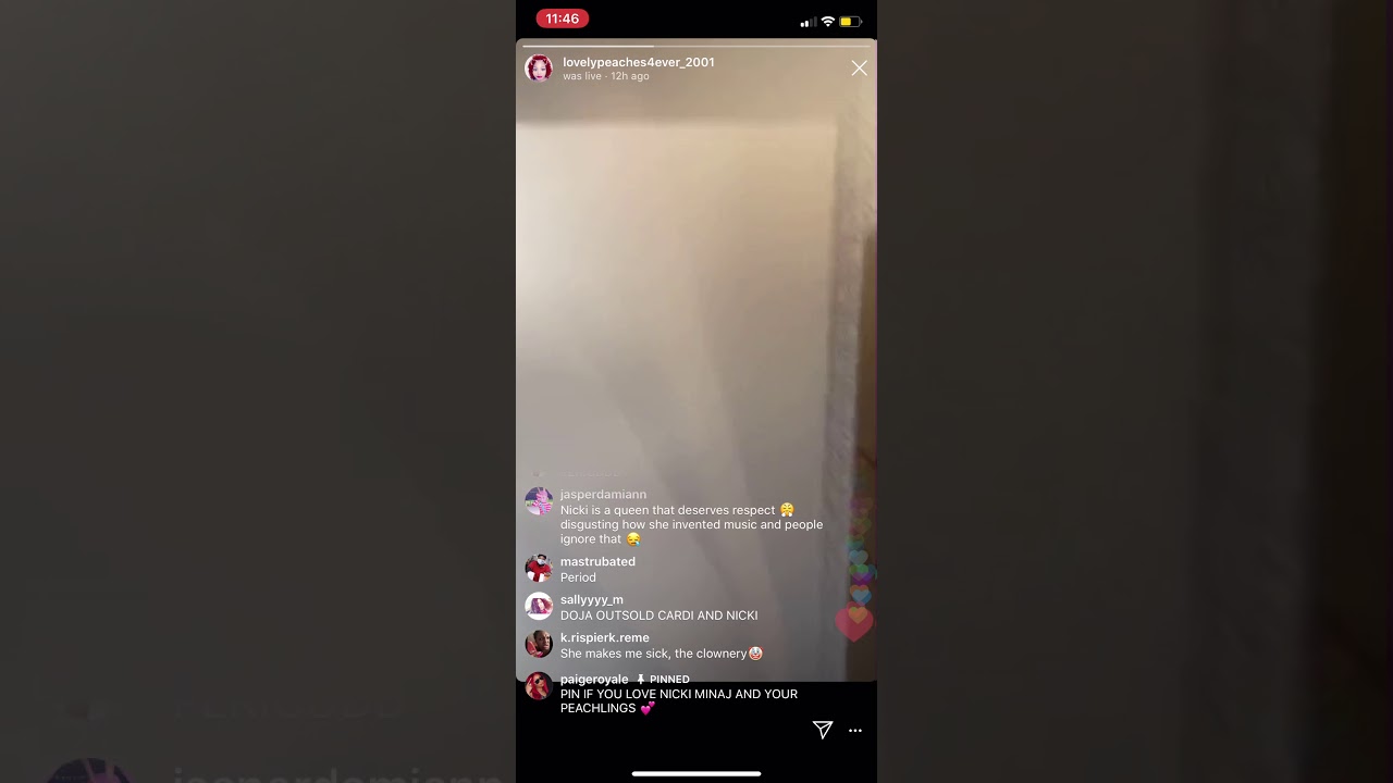 PEACHES UPSET AT DOJA CAT