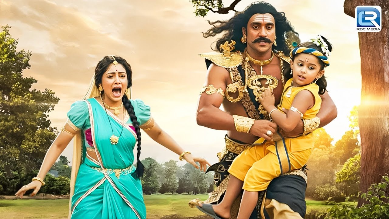 क्या हुआ जब मैया यशोदा के सामने कंस मामा नन्हे कान्हा को लेकर भागे | Yashomati Maiyaa Ke Nandlala