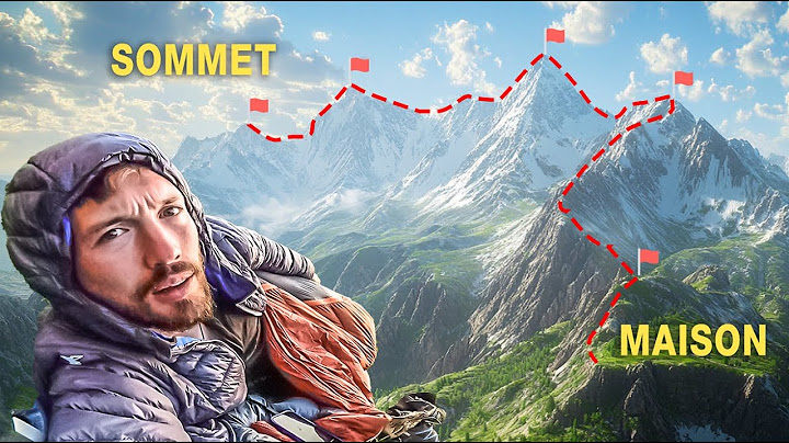 8 Jours pour faire un max de Montagnes dans les Alpes (Je pars de chez moi)