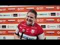 POST MATCH | El Perry on Trailfinders win and return to action