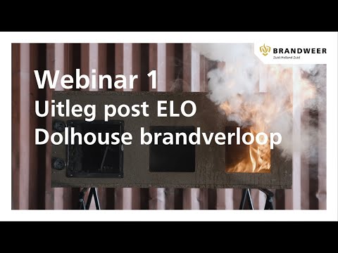 Webinar 1 uitleg post ELO en dollhouse brandverloop bij isolatiematerialen