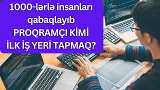 İlk iş yeri? Bütün şirkətlər sizi istəyəcək! Yol xəritəsi