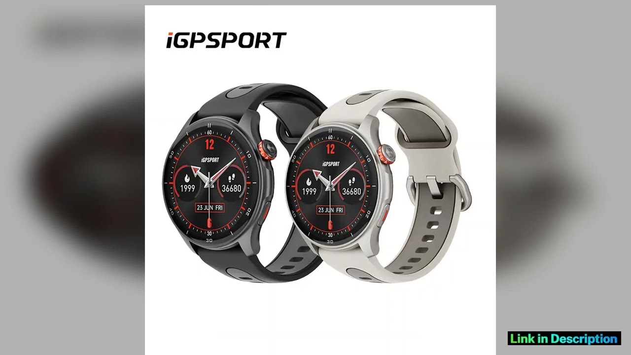 IGPSPORT New LW10 AMOLED Screen Cycling Running Watch Heart Rate Sleep Monitor Bluetooth Call GPS F