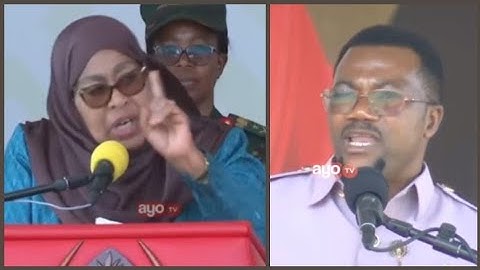 RAIS SAMIA AMLIPUA MPINA "AMENISHANGAZA, HUYU SI MBUNGE WA JIMBO, ANATAFUTA UMAARUFU, ANARUKA RUKA"