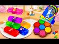 Rainbow Jelly with OREO Recipe 😊 満足感たっぷりのミニチュアレインボーオレオ vs ゼリーアイスキャンディー 😊 Sweet Japan