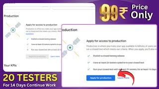 20 testers google play console | how to get 20 testers for android app | Close Testing Play Console