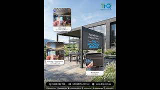 #backyarddecor #outdoorsolutions #motorizedpergola #thq #tradingheadquaters