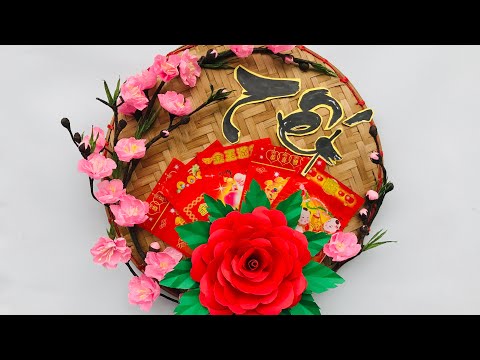 Video Làm mẹt hoa trang trí tết/ Paper flower/ Ngọc Ngọc... - youtube