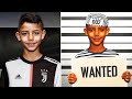 CRISTIANO RONALDO JR is WANTED by POLICE. Ronaldo's son scandal