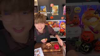 独身男性によるキャラ弁作り”あなごさん編”#キャラ弁 #弁当男子 #サザエさん