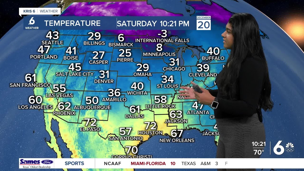 Winter kicks off with high temps in the 80s - YouTube