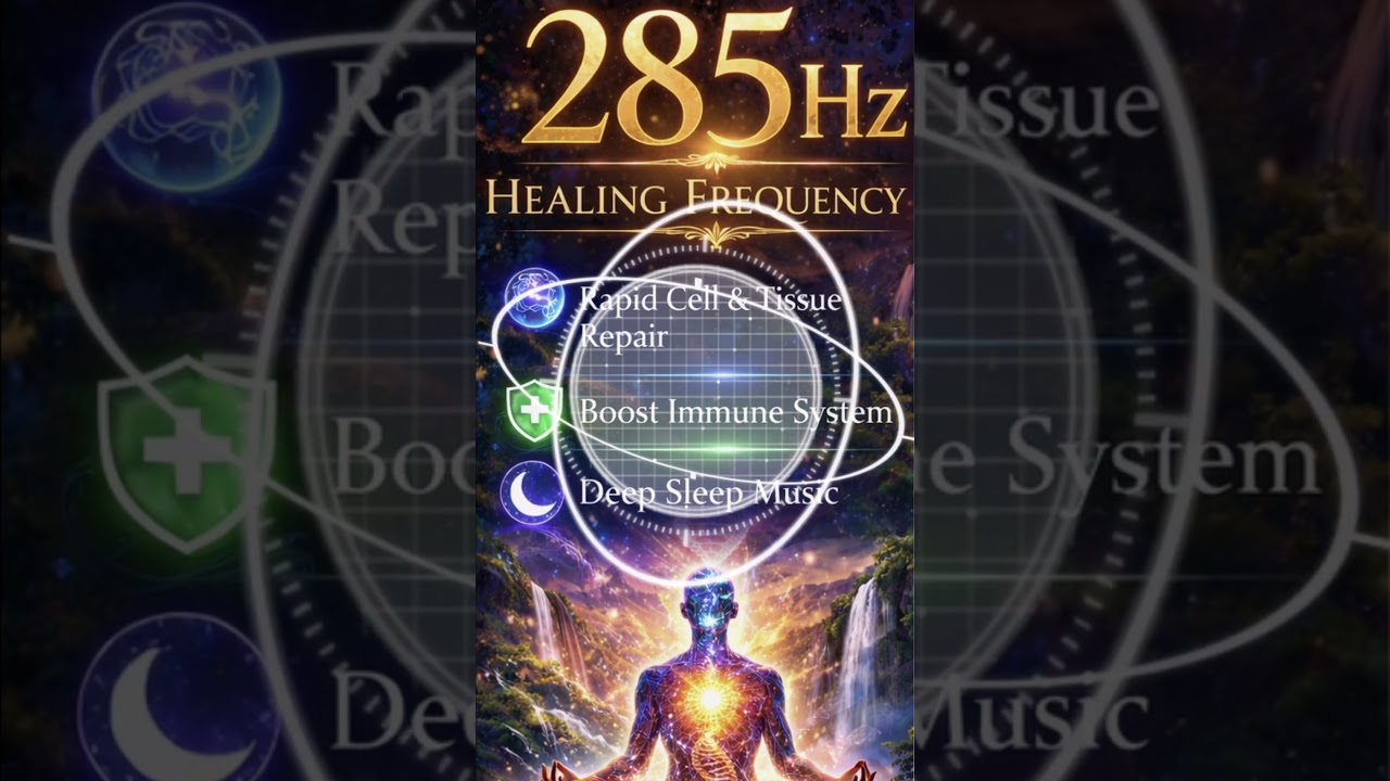 The healing resonance of 285Hz🌕✨