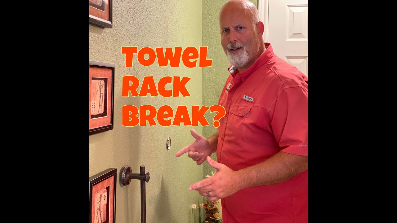 Towel Bar Repair Hack YouTube