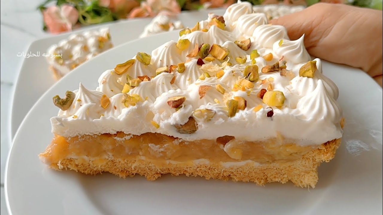 تارت الكنافه بالموز المكرمل هتنسي اي طريقه تانيه للكنافه طعمها رهيب والشكل حاجه كده من الاخر