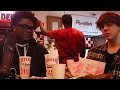 Interviewing Fuego Baine at Portillos