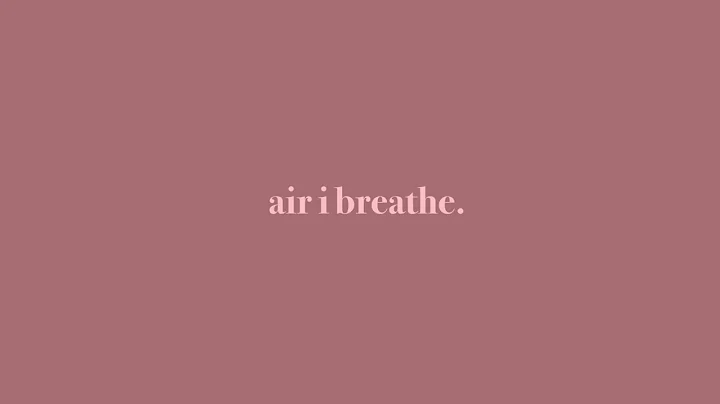 Sondae - Air I Breathe (ft. Isabelle Brown)