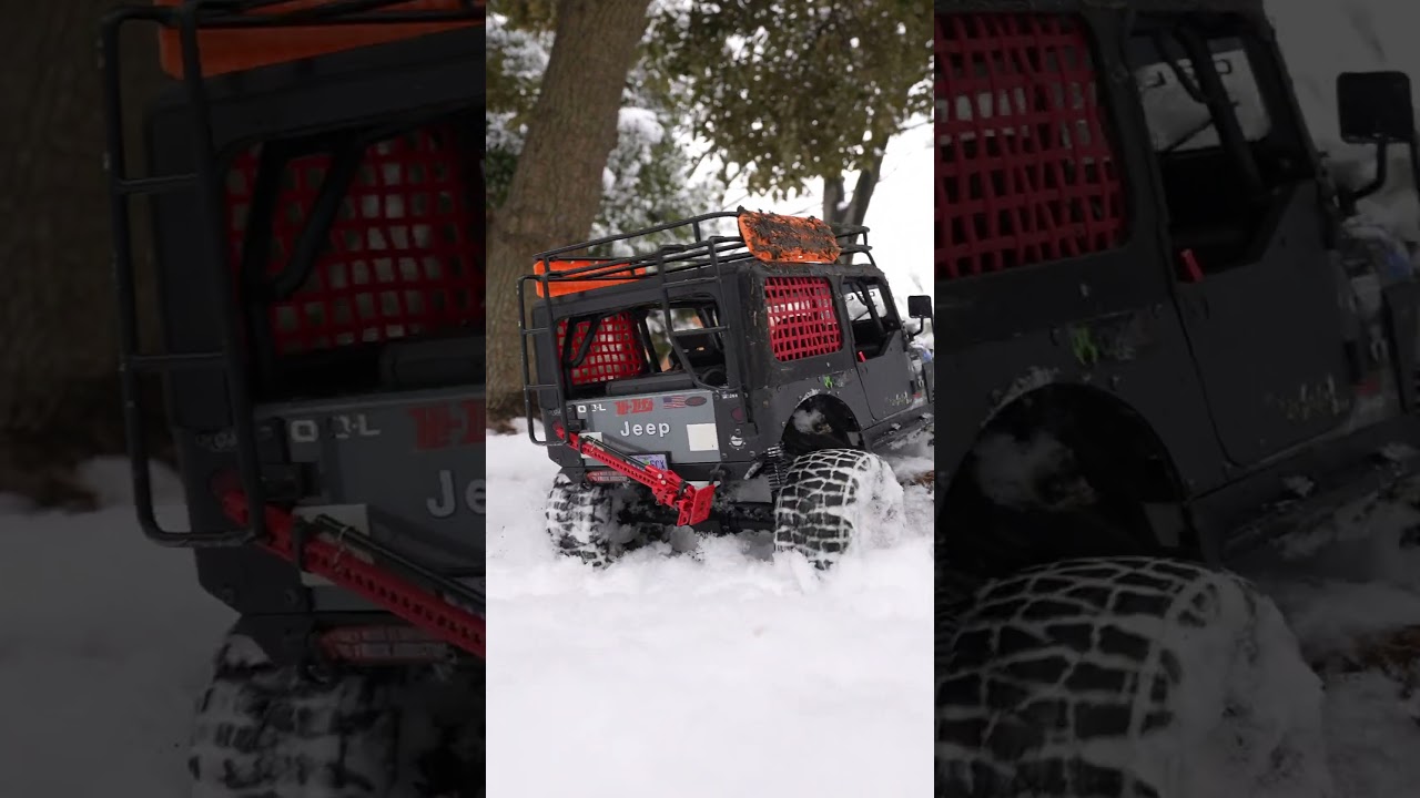 axial SCX10 III Jeep CJ-7 with H-Tech RTRキットジープCJ7