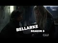 the 100 - all bellarke scenes / season 3